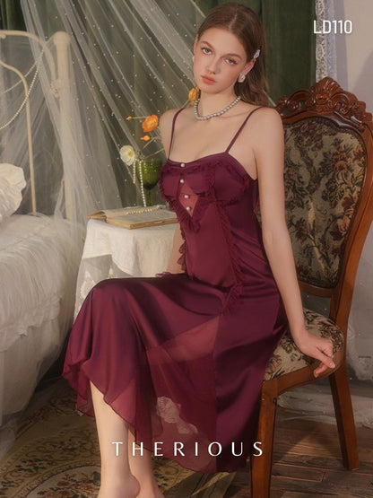 Tamia Long Dress Lingerie LD110 [Ready Stock]