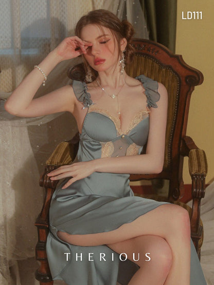 Tamia Long Dress Lingerie LD111 [Ready Stock]