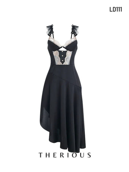 Tamia Long Dress Lingerie LD111 [Ready Stock]