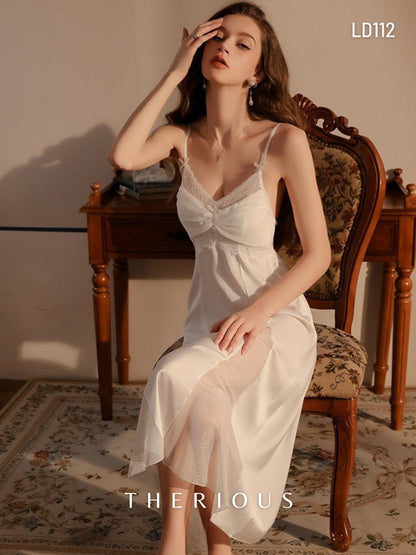 Tamia Long Dress Lingerie LD112 [Ready Stock]