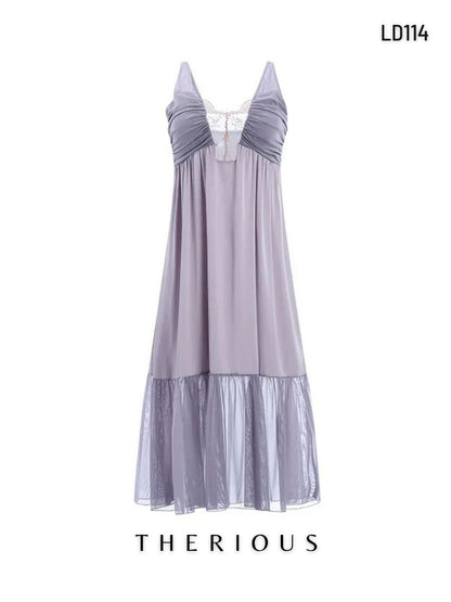 Noa Long Dress Lingerie LD114 [Ready Stock]
