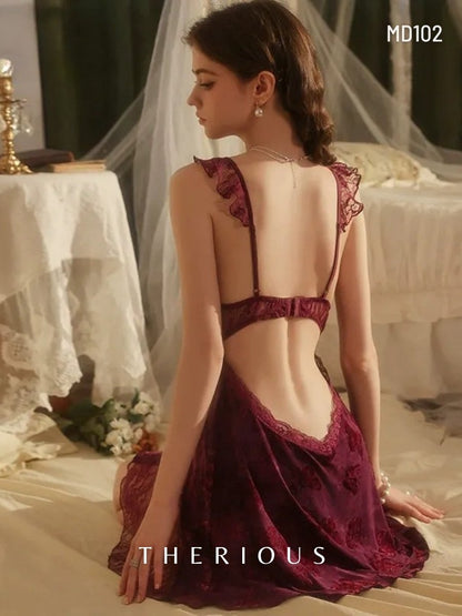 PREMIUM Floral Dress Lingerie MD102 [Preorder]