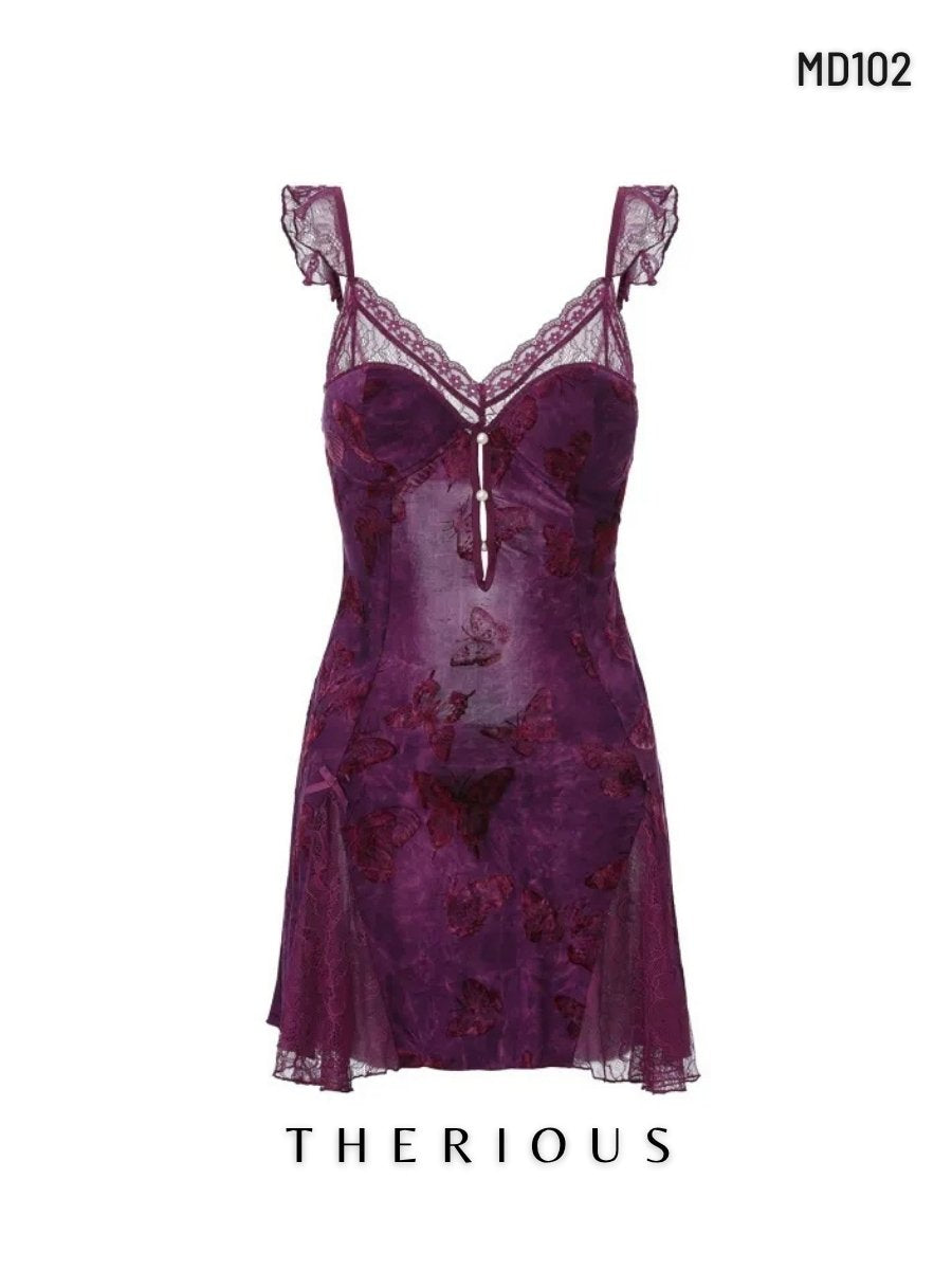 PREMIUM Floral Dress Lingerie MD102 [Preorder]