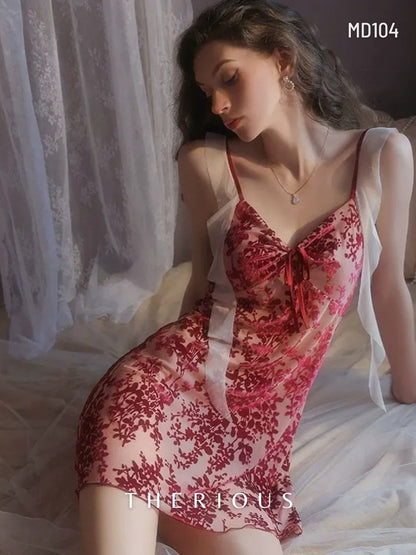 PREMIUM Floral Dress Lingerie MD104 [Preorder]