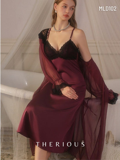 PREMIUM Long Dress Lingerie MLD102 [Ready Stock]