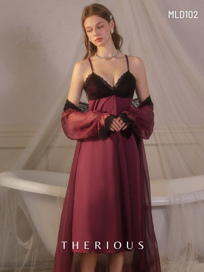PREMIUM Long Dress Lingerie MLD102 [Ready Stock]