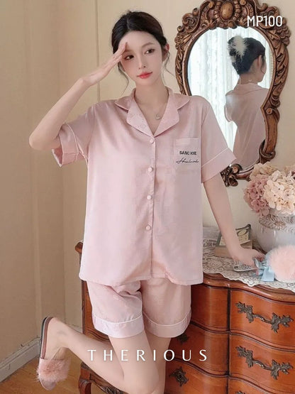 PREMIUM Pajamas Short Pants Set MP100 [Ready Stock]