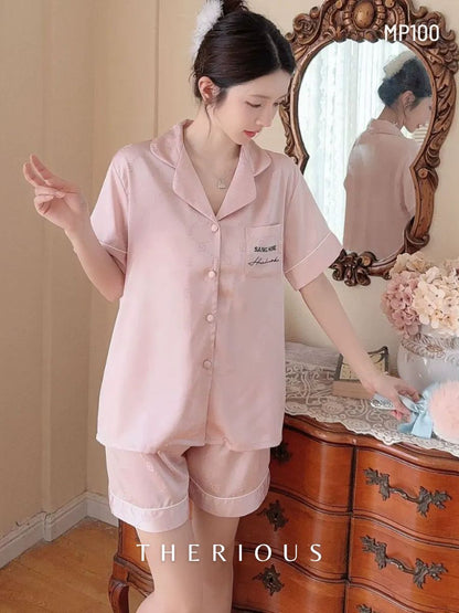 PREMIUM Pajamas Short Pants Set MP100 [Ready Stock]