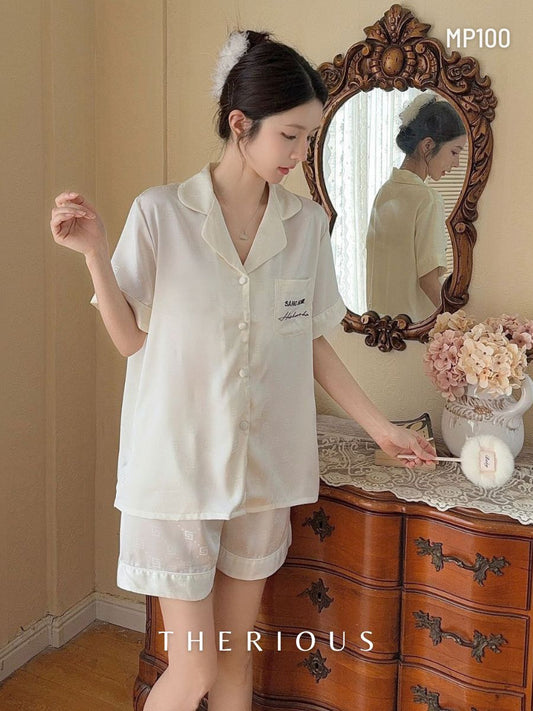 PREMIUM Pajamas Short Pants Set MP100 [Ready Stock]