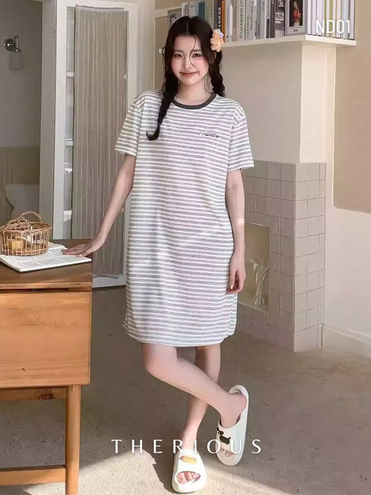 Rose Cotton Sleep Dress ND01 [Preorder]