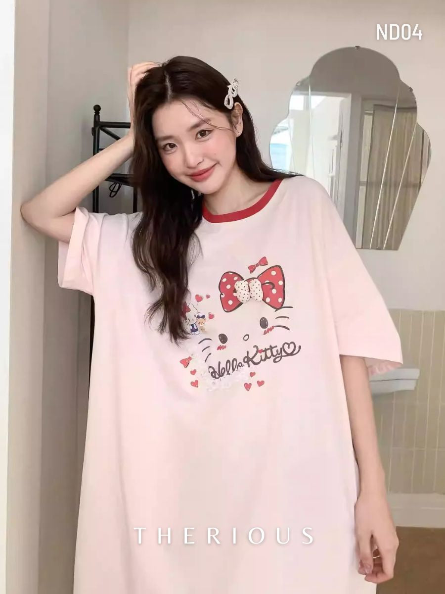 Sana Cotton Sleep Dress ND04 [Preorder]