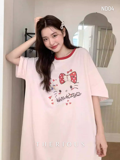 Sana Cotton Sleep Dress ND04 [Preorder]