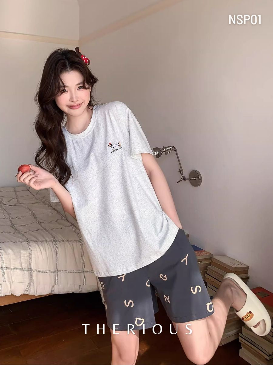 Sana Cotton Pajamas Short Pants NSP01 [Preorder]