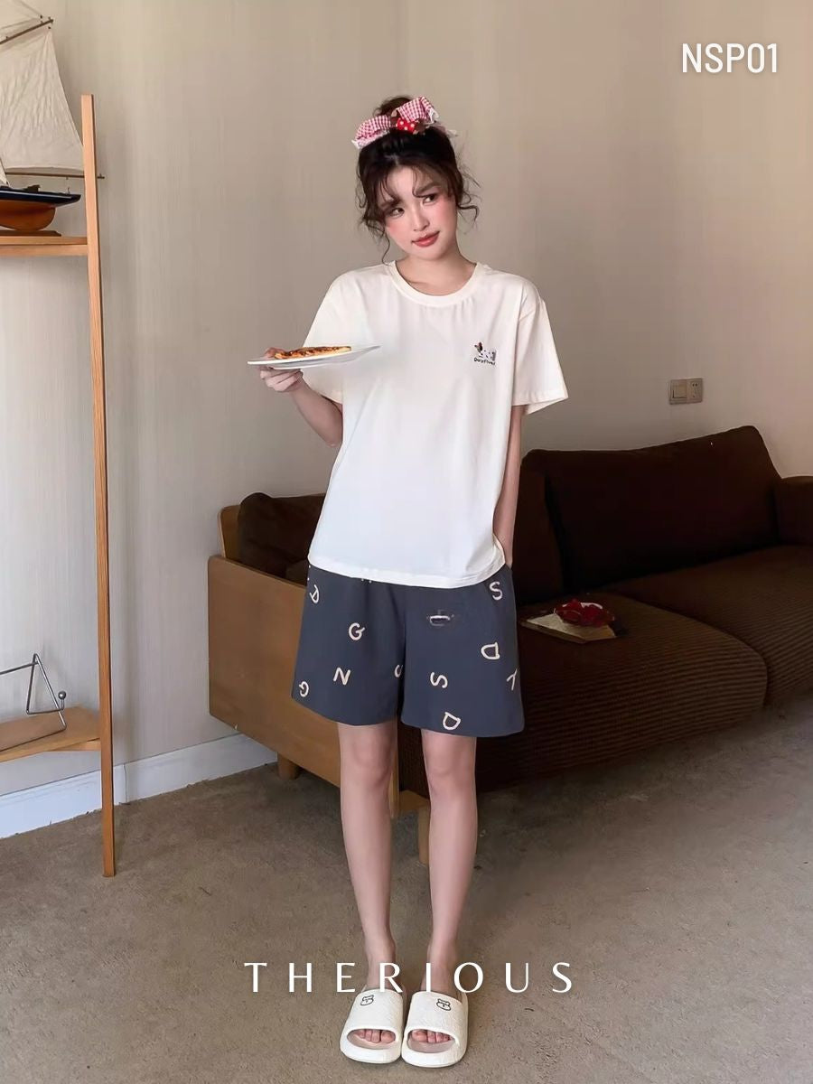 Sana Cotton Pajamas Short Pants NSP01 [Preorder]