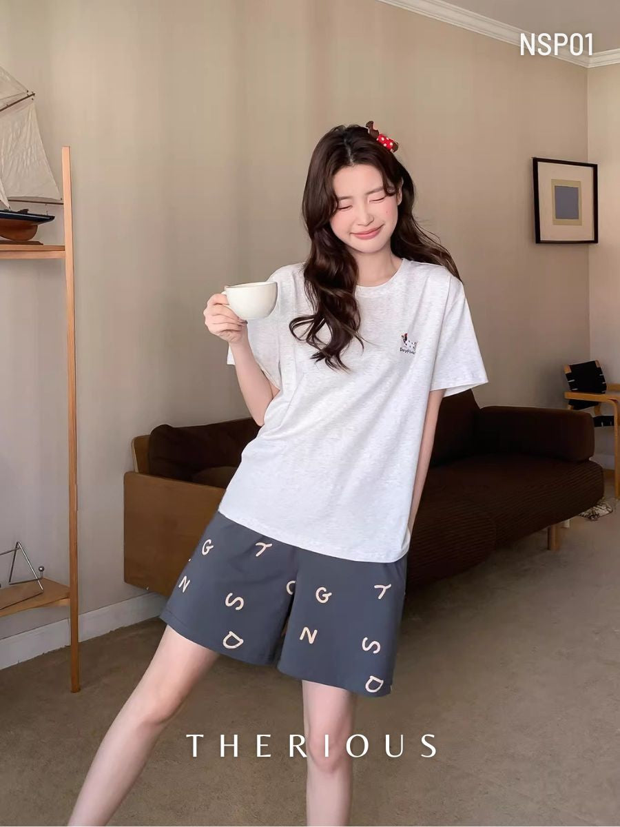 Sana Cotton Pajamas Short Pants NSP01 [Preorder]