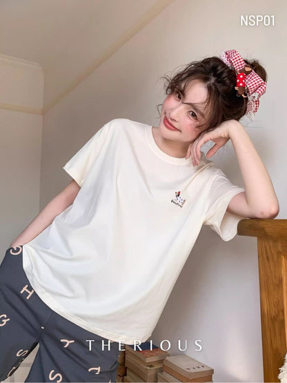 Sana Cotton Pajamas Short Pants NSP01 [Preorder]