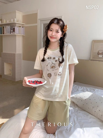 Sana Cotton Pajamas Short Pants NSP02 [Preorder]