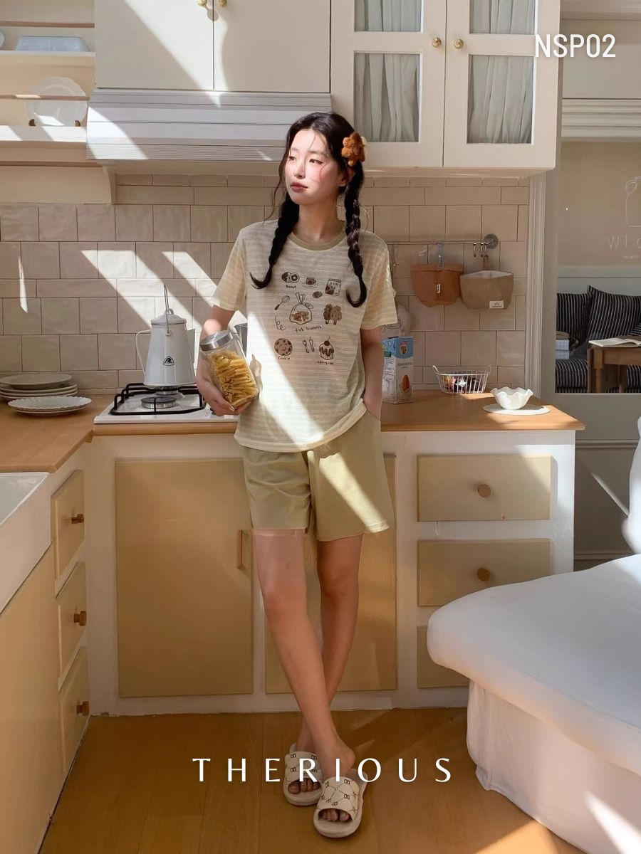 Sana Cotton Pajamas Short Pants NSP02 [Preorder]