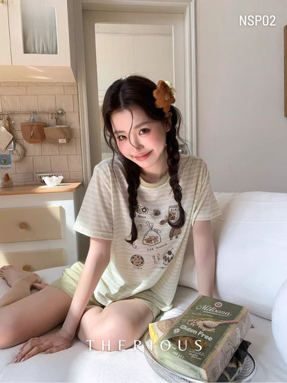 Sana Cotton Pajamas Short Pants NSP02 [Preorder]