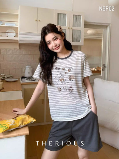 Sana Cotton Pajamas Short Pants NSP02 [Preorder]