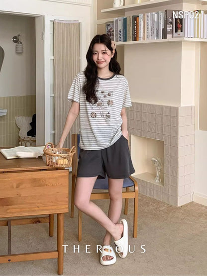 Sana Cotton Pajamas Short Pants NSP02 [Preorder]