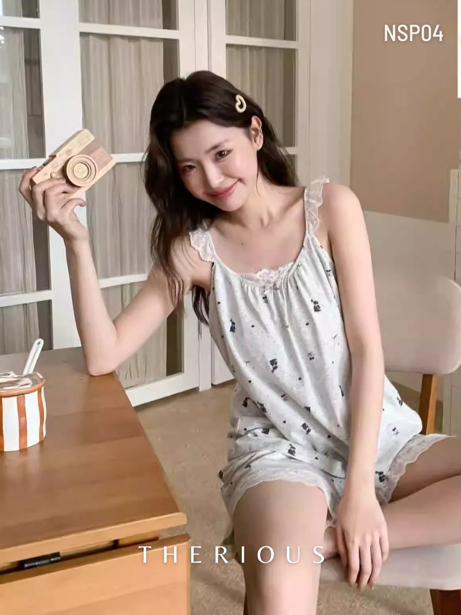 Sana Cotton Pajamas Short Pants NSP04 [Preorder]