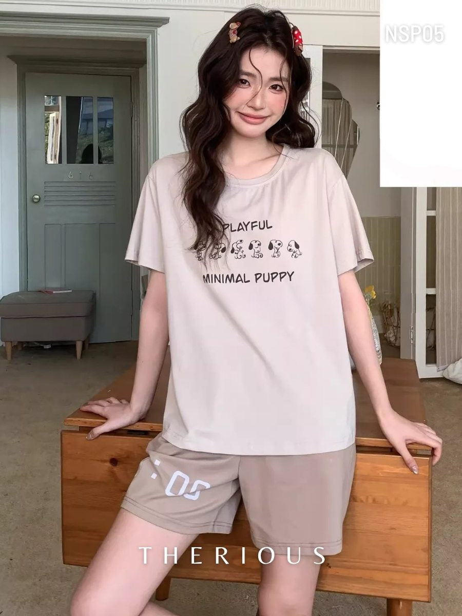 Sana Cotton Pajamas Short Pants NSP05 [Preorder]