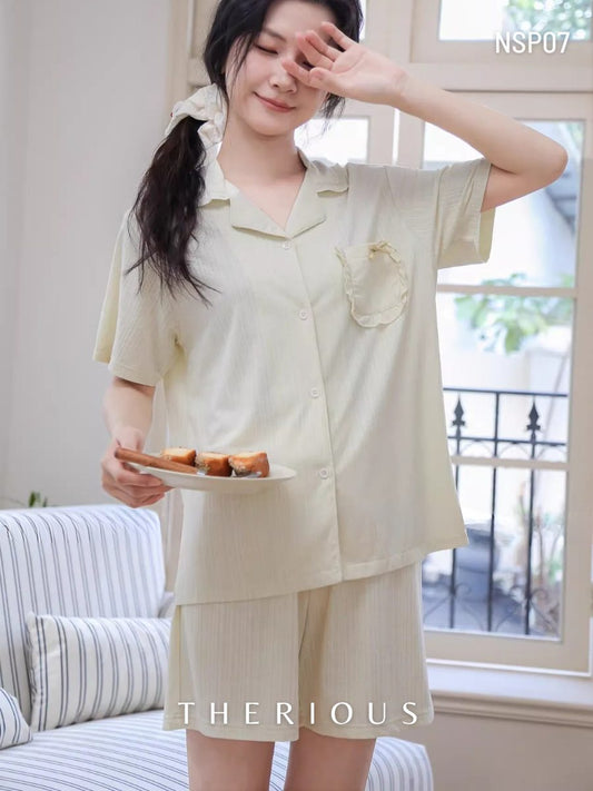 Sana Cotton Pajamas Short Pants NSP07 [Preorder]
