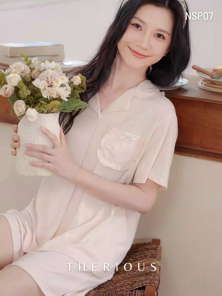 Sana Cotton Pajamas Short Pants NSP07 [Preorder]