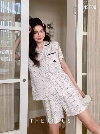Sana Cotton Pajamas Short Pants NSP08 [Preorder]