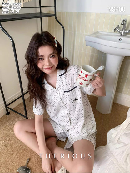 Sana Cotton Pajamas Short Pants NSP08 [Preorder]