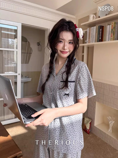 Sana Cotton Pajamas Short Pants NSP08 [Preorder]