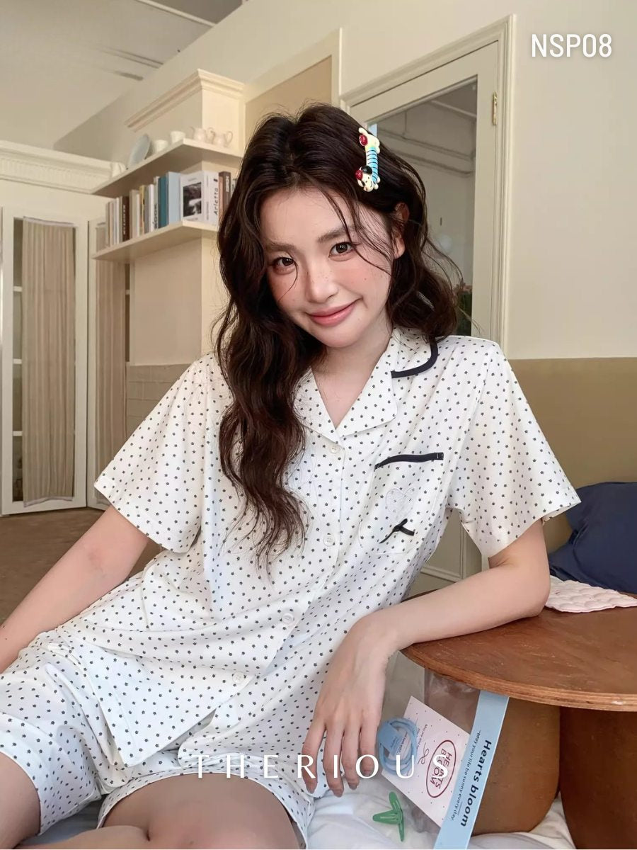Sana Cotton Pajamas Short Pants NSP08 [Preorder]