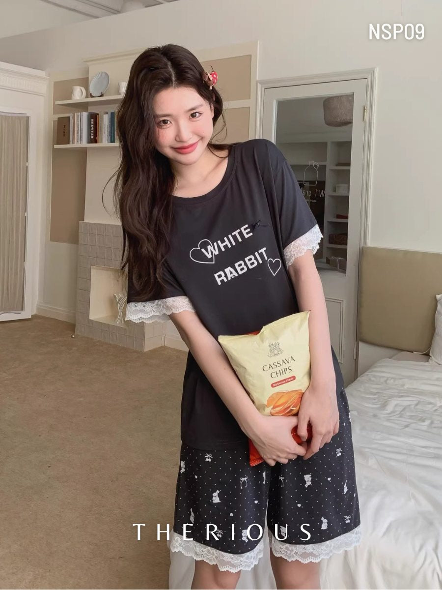 Sana Cotton Pajamas Short Pants NSP09 [Preorder]