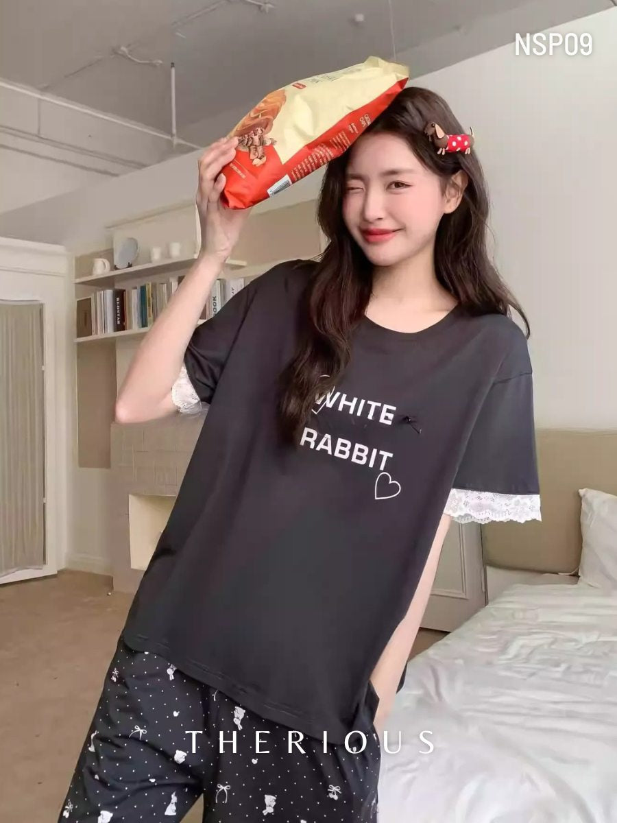 Sana Cotton Pajamas Short Pants NSP09 [Preorder]