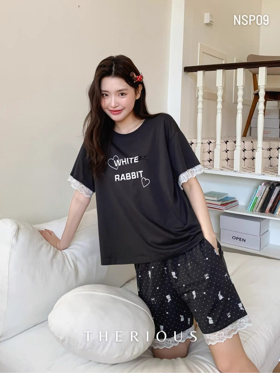Sana Cotton Pajamas Short Pants NSP09 [Preorder]