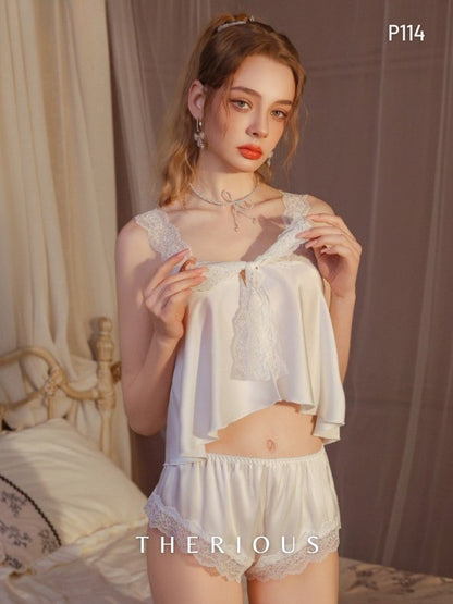 Rynlee Lace Pants Set Lingerie P114 [Preorder]