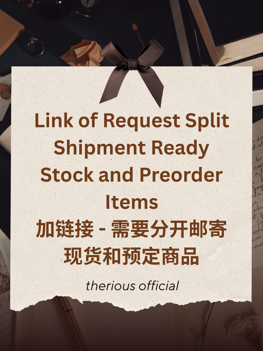 Request Split Shipment Ready Stock and Preorder Items