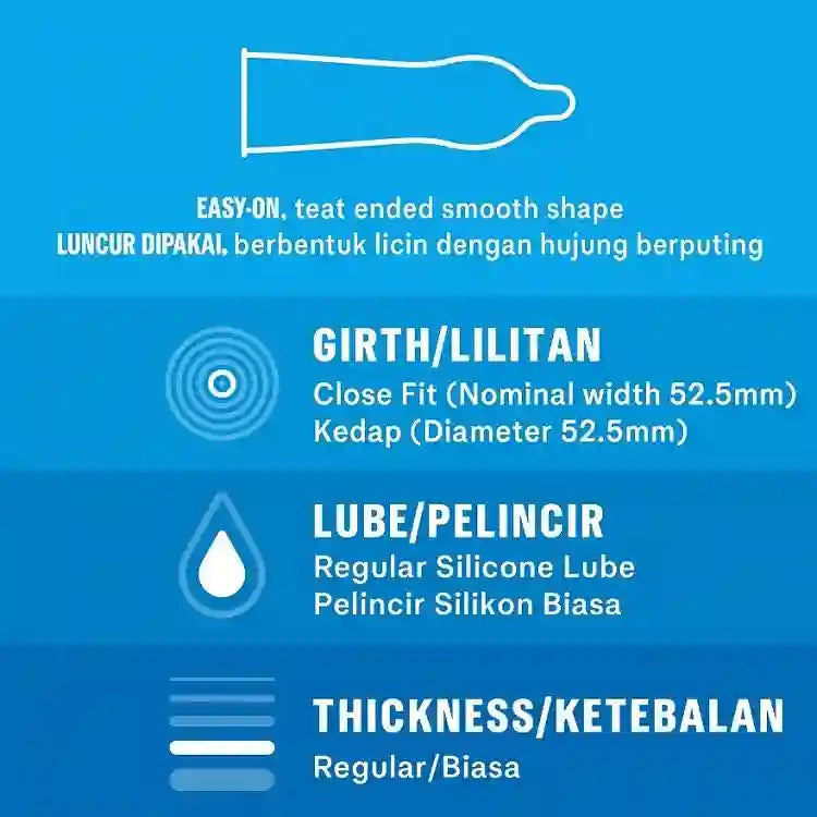 Durex Love Condoms in 3 Packs [Ready Stock]