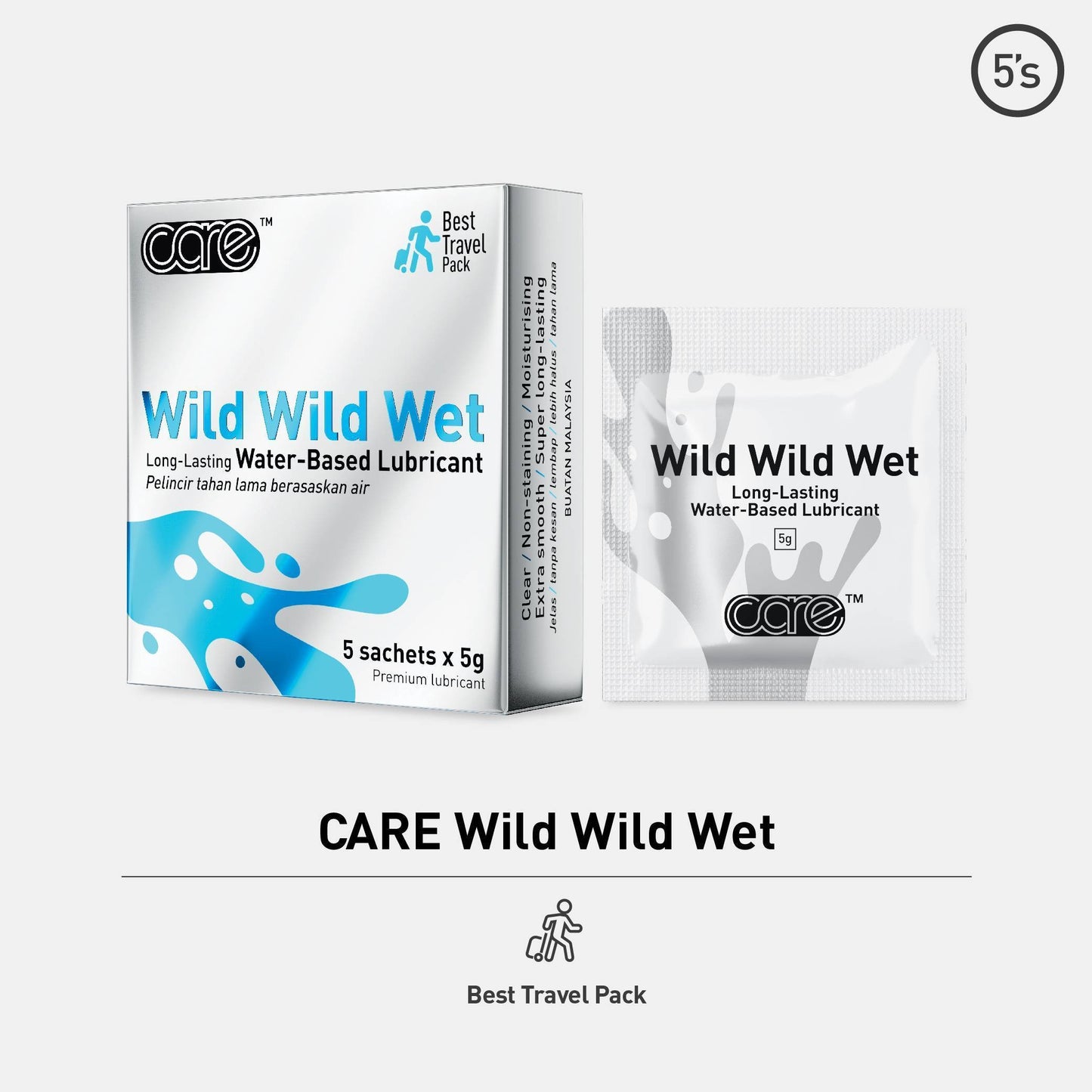 Care Wild Wild Wet Lubricant [Ready Stock]