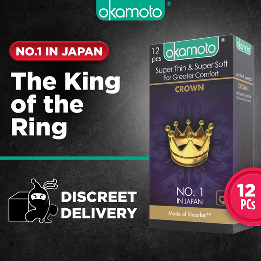 Okamoto Crown Condom in 12 packs [Ready Stock]