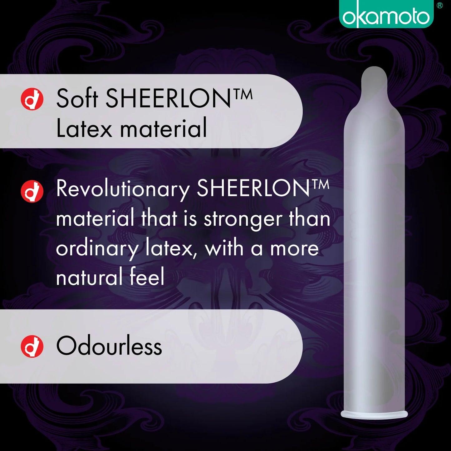 Okamoto Crown Condom in 12 packs [Ready Stock]