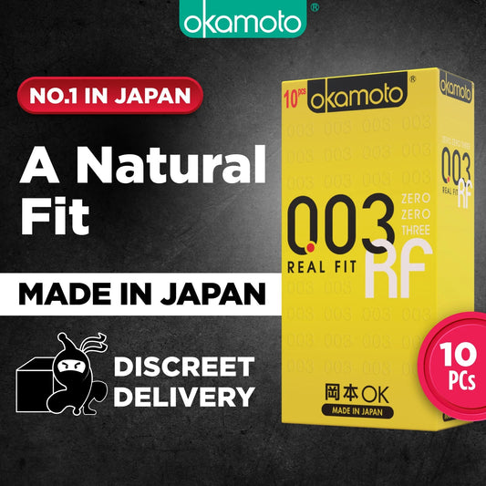 Okamoto 003 Real Fit Condom in 10 packs [Ready Stock]