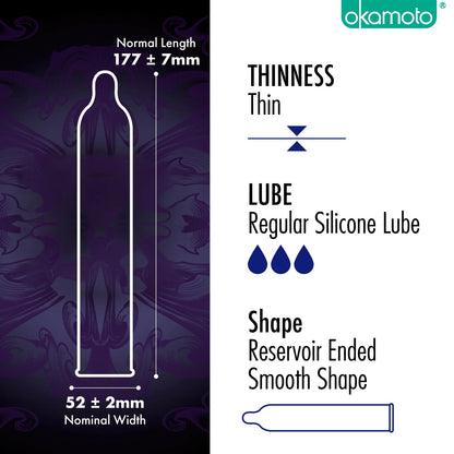 Okamoto Crown Condom in 12 packs [Ready Stock]