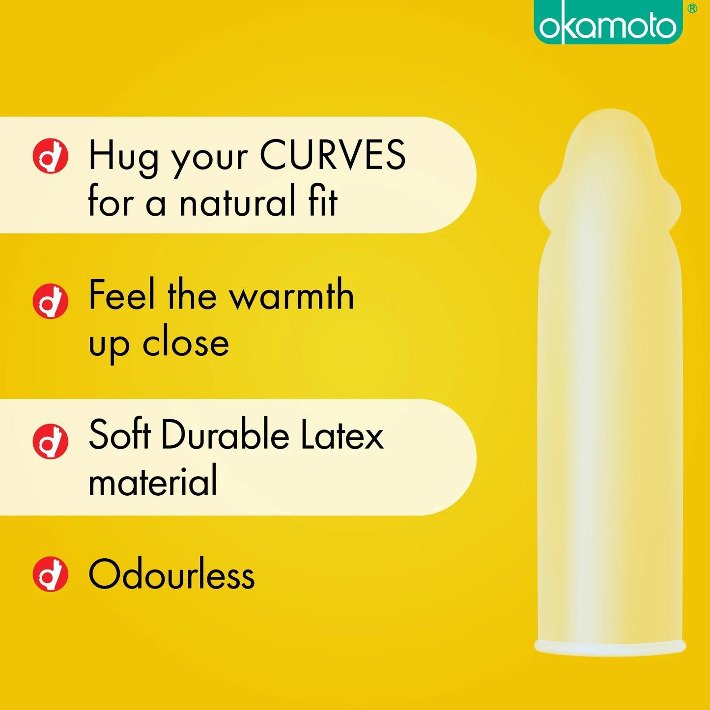 Okamoto 003 Real Fit Condom in 10 packs [Ready Stock]