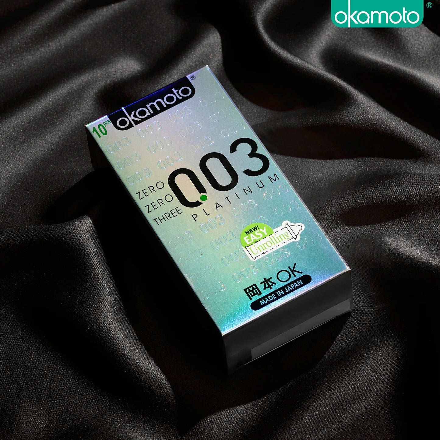 Okamoto 003 Platinum Condom in 10 packs [Ready Stock]