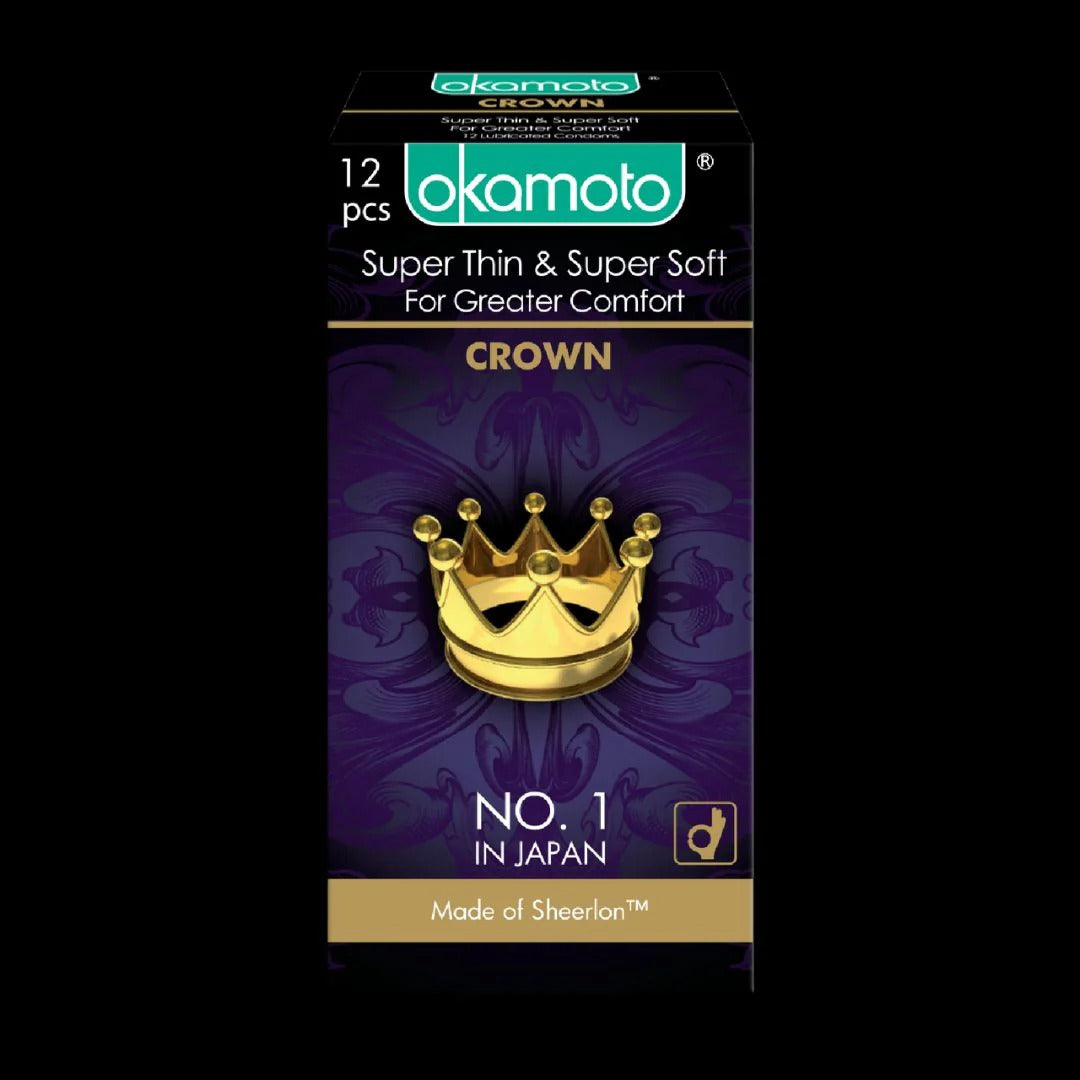 Okamoto Crown Condom in 12 packs [Ready Stock]