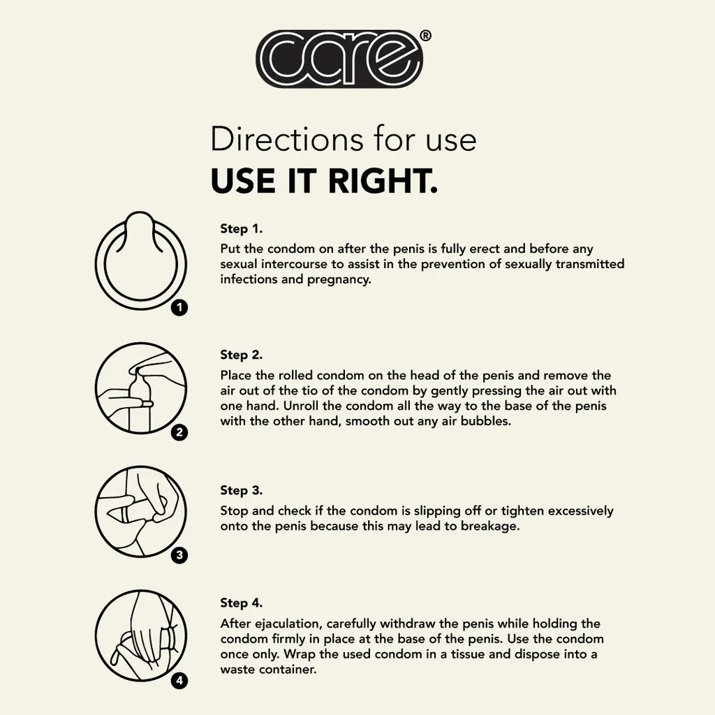 Care WOW Extra Large Rooster 3’S Condom [Ready Stock]