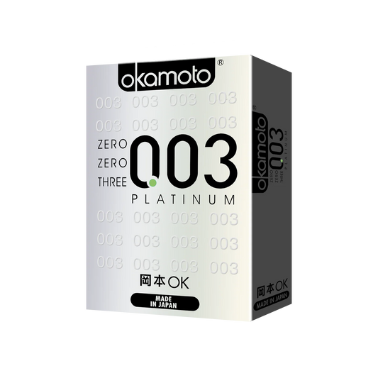 Okamoto 003 Platinum Condom in 3 packs [Ready Stock]